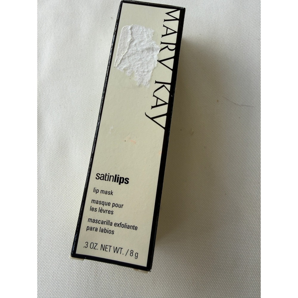 Mary Kay Satin Lips Lip Mask Exfoliating Treatment‎ 0.3 oz 8g New in Box 031567